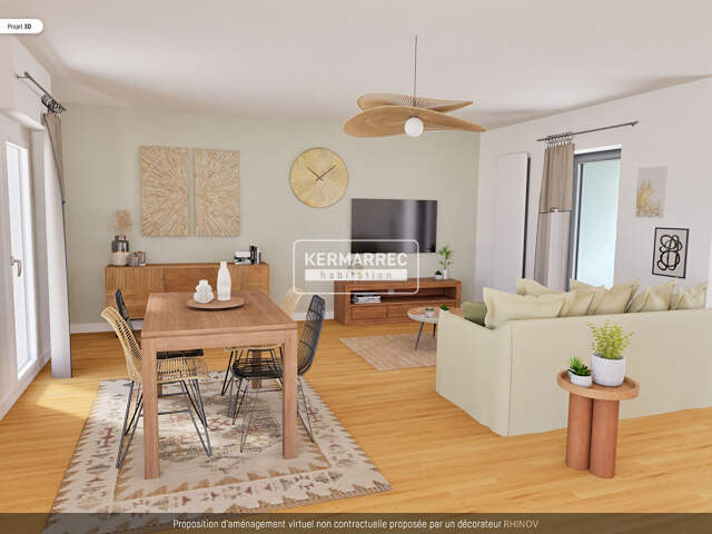 RENNES OBERTHUR Appartement  4 pièces 108 m² — photo du bien