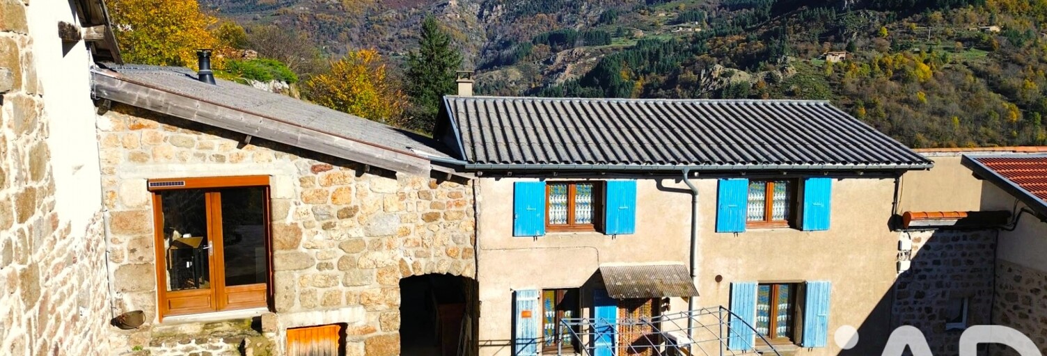 Maison 6 Pièces 112 m² à vendre à Jaunac (07160)