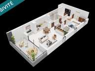 Villa sur le toit de type F3/F4 + Double Box possible — photo 4