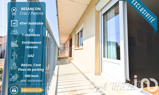 Appartement 2 Pièces 47 m² à vendre à Besançon (25000)