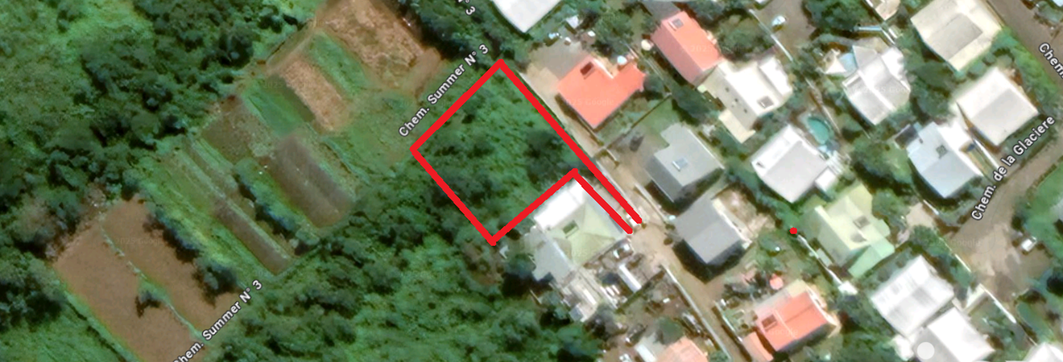 Terrain  722 m² à vendre à Saint-Paul (97423)