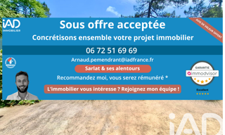 Maison 3 Pièces 54 m² à vendre à Proissans (24200)