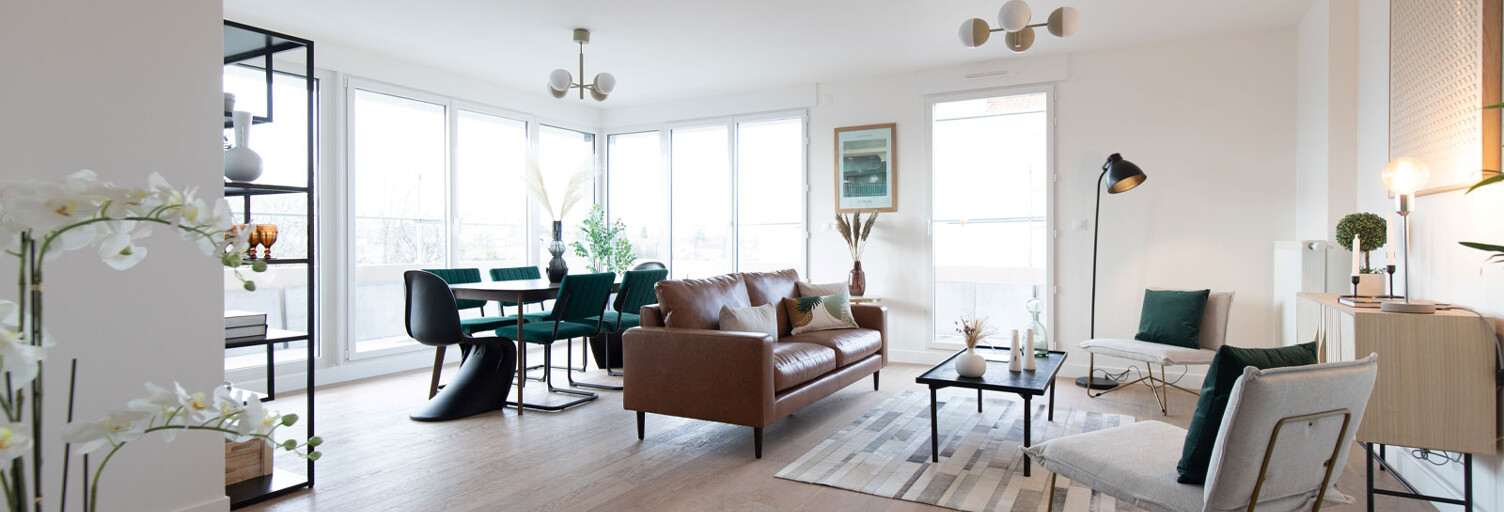 Appartement neuf T3, T4, T5 Pièce 65 à 121 m² à vendre à Saint-Maur-des-Fossés (94100)