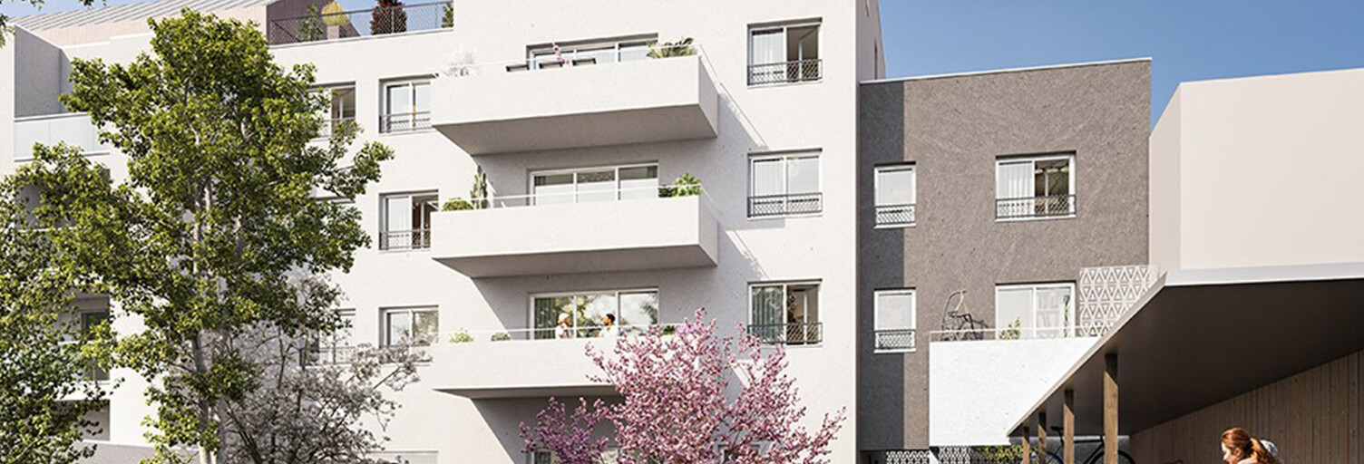 Appartement neuf T3, T4 Pièce 60 à 88 m² à vendre à Nantes (44000)