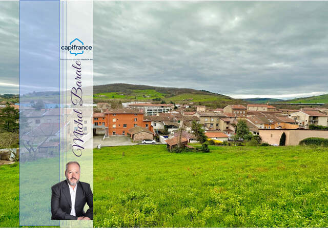 Dpt Rhône (69), au coeur de Pontcharra, terrain de 750 m2 totalement viabilisé pour 2 maisons — photo du bien