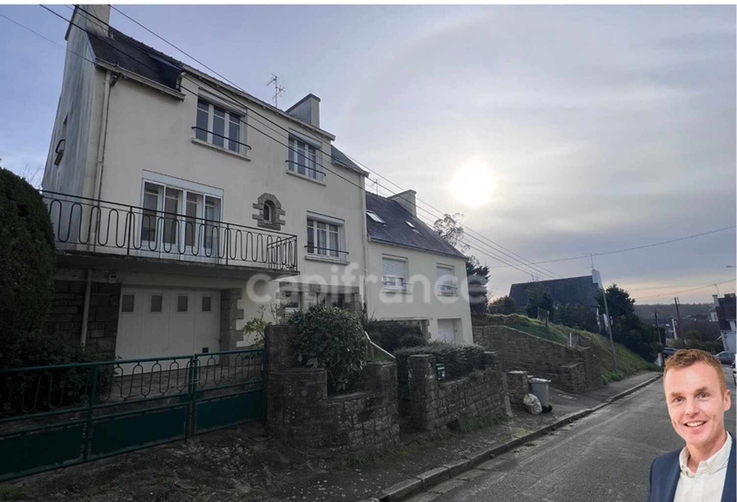 Département Finistère (29) – À vendre à Quimper : Maison T6 de 116 m² habitable (142 m² utiles) sur un terrain de 354 m² avec garage — photo 1