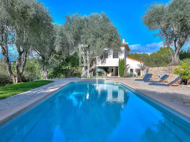 Villa Maison Propriété Mougins avec vue village panoramique — photo du bien