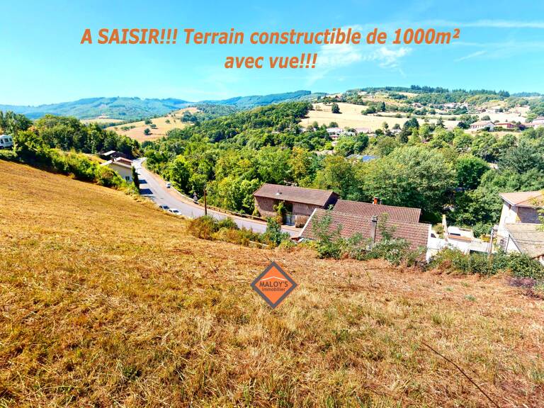 A saisir!!! Terrain constructible de 1000m² avec vue!!! — photo 1