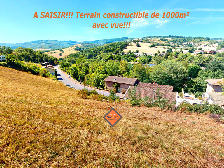 A saisir!!! Terrain constructible de 1000m² avec vue!!! — photo 1
