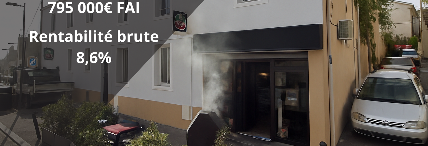 Immeuble  289 m² à vendre à Marseille 15 (13015)