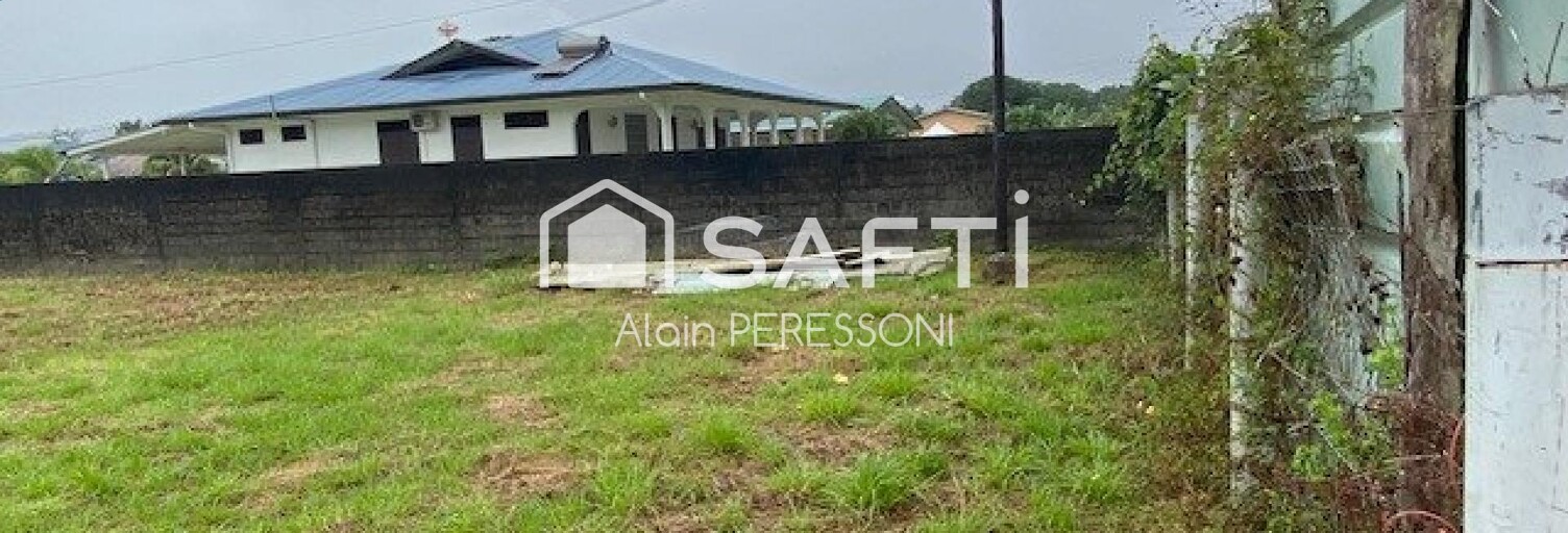 Terrain  1379 m² à vendre à Matoury (97351)