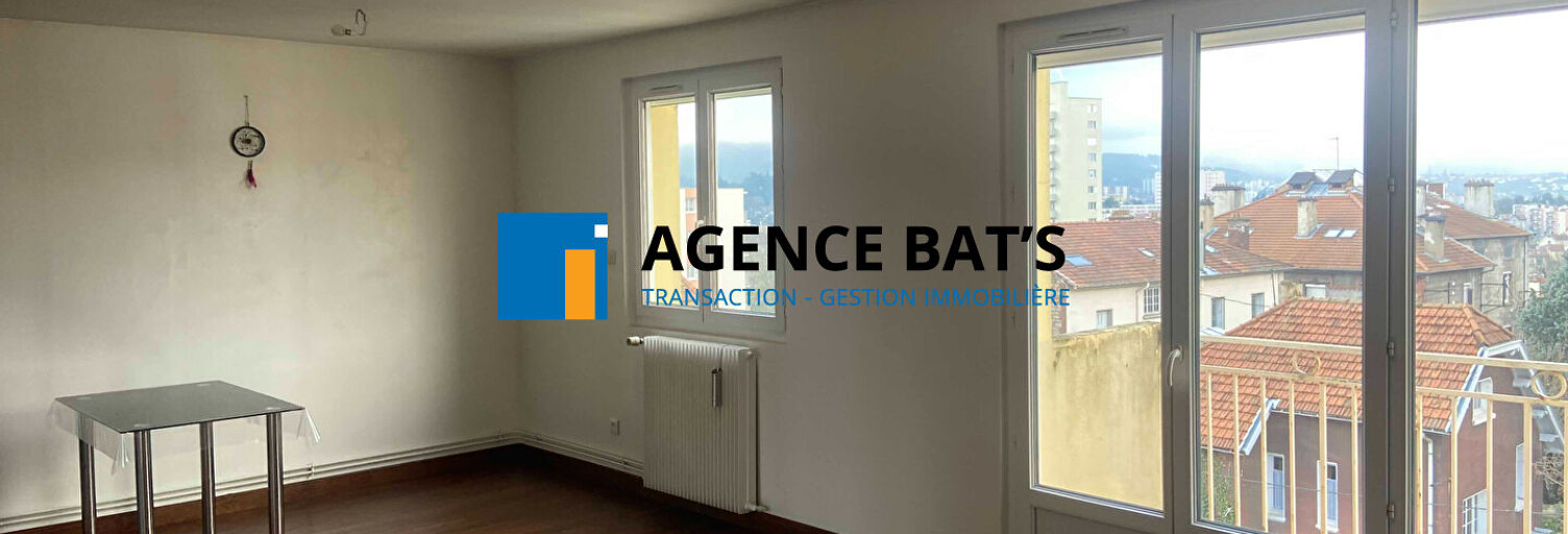 Appartement 2 Pièces 52 m² à louer à Saint-Étienne (42100)