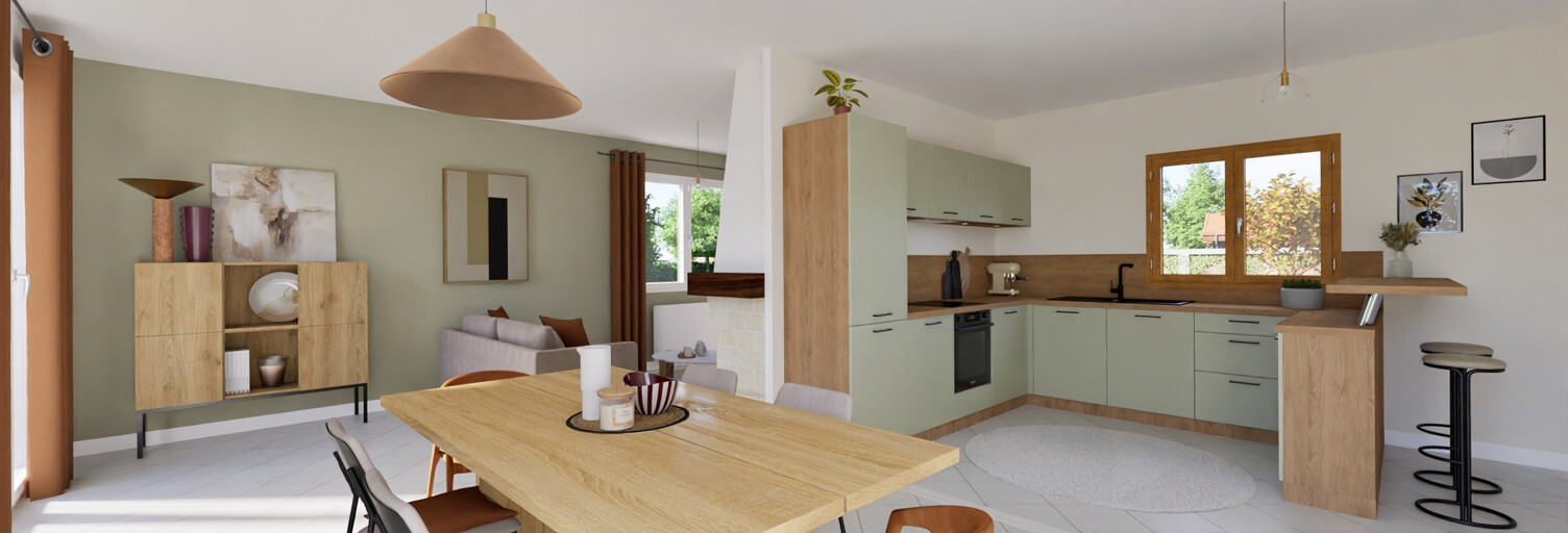 Maison 5 Pièces 108 m² à vendre à Lissieu (69380)