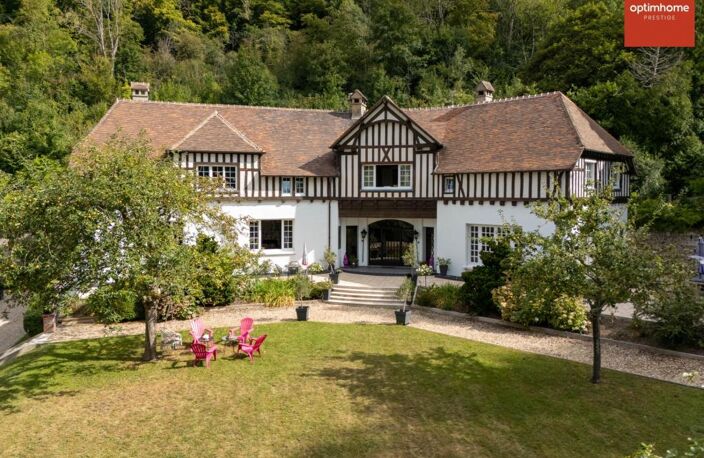 À Pont-Audemer centre – Maison bourgeoise avec parc paysager de plus de 2 hectares — photo 2