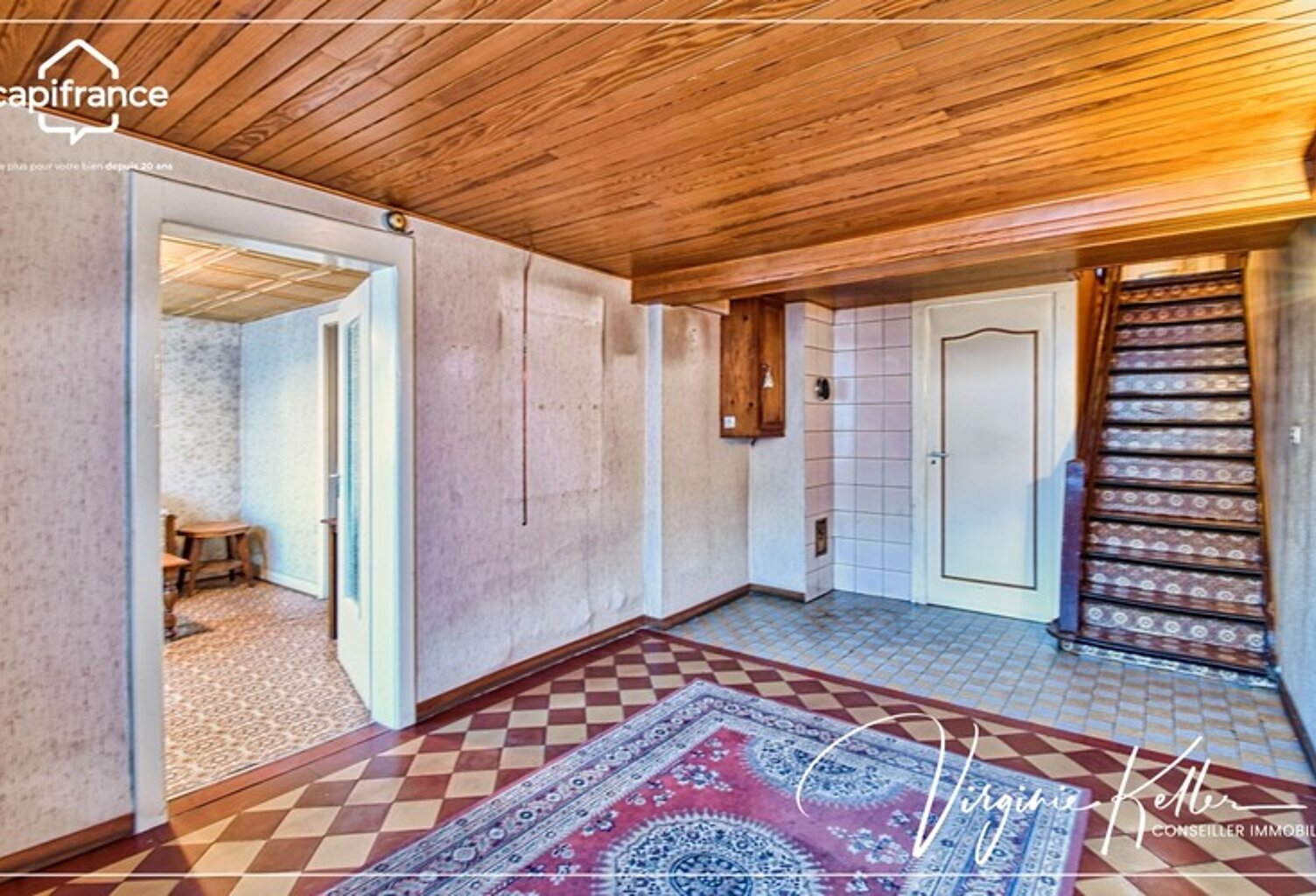 Dpt Bas-Rhin (67), à vendre proche de INGWILLER Maison à rénover de 145 m² - Dépendance 40 m² - Terrain de 125 m² — photo 1