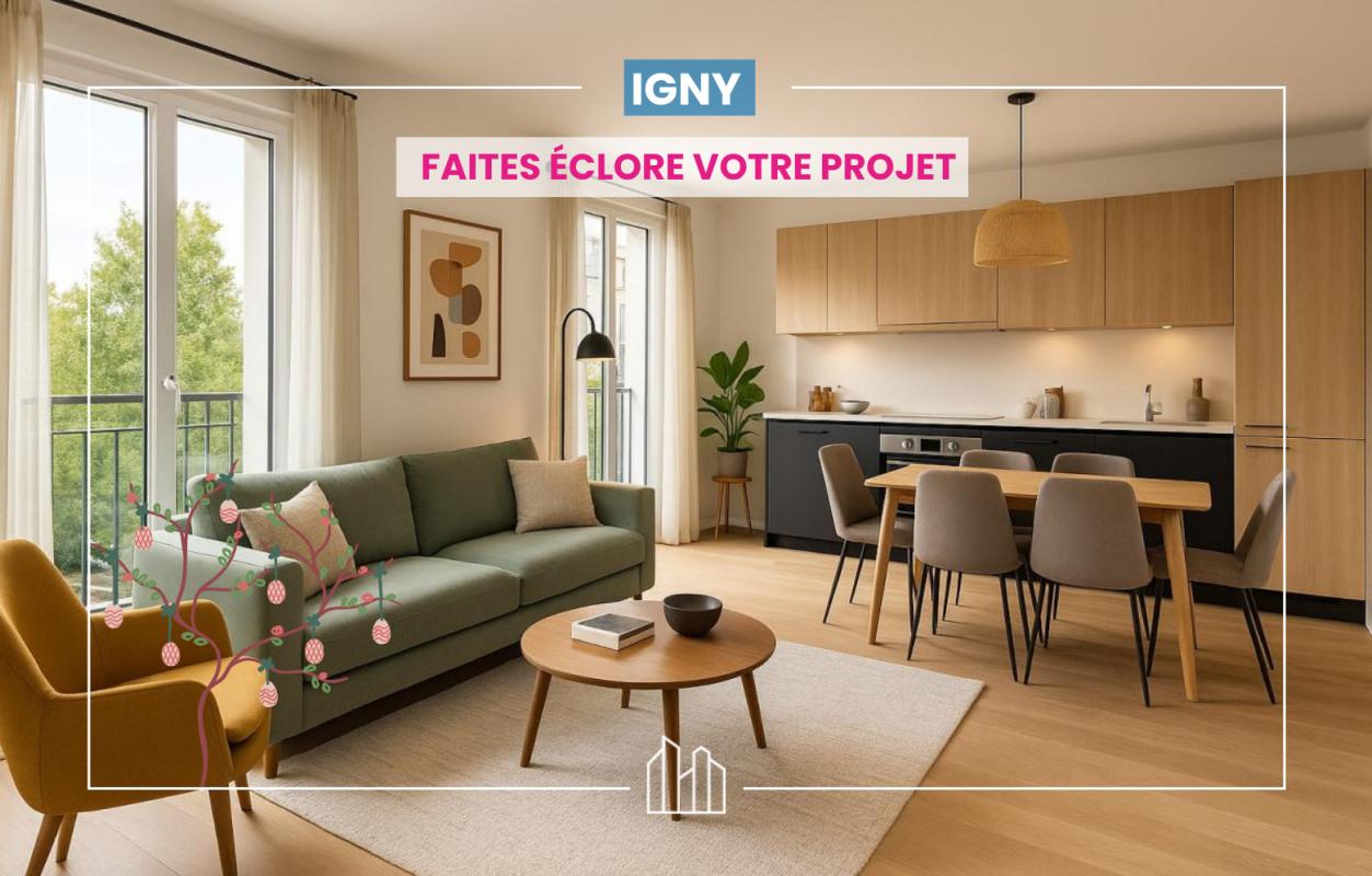 Igny Appartement neuf 3 pièces 58 m²