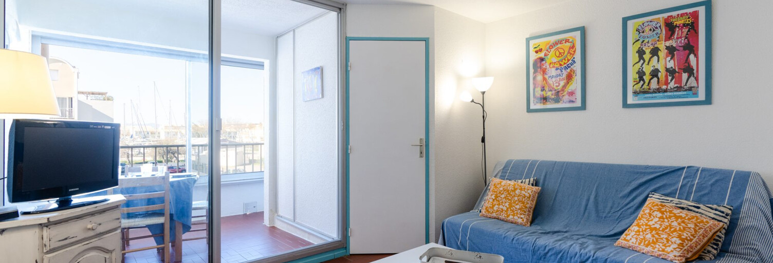 Appartement 1 Pièce 22 m² à louer à Gruissan (11430)