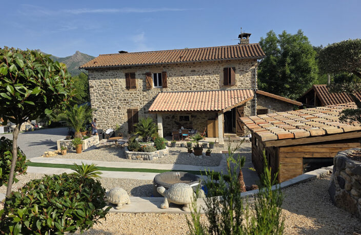 07 - JAUJAC - PROPRIETE EN PIERRES  - 2 LOGMENTS - SUR 1774 — photo 4