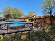 Maison  en bois avec piscine — photo 2