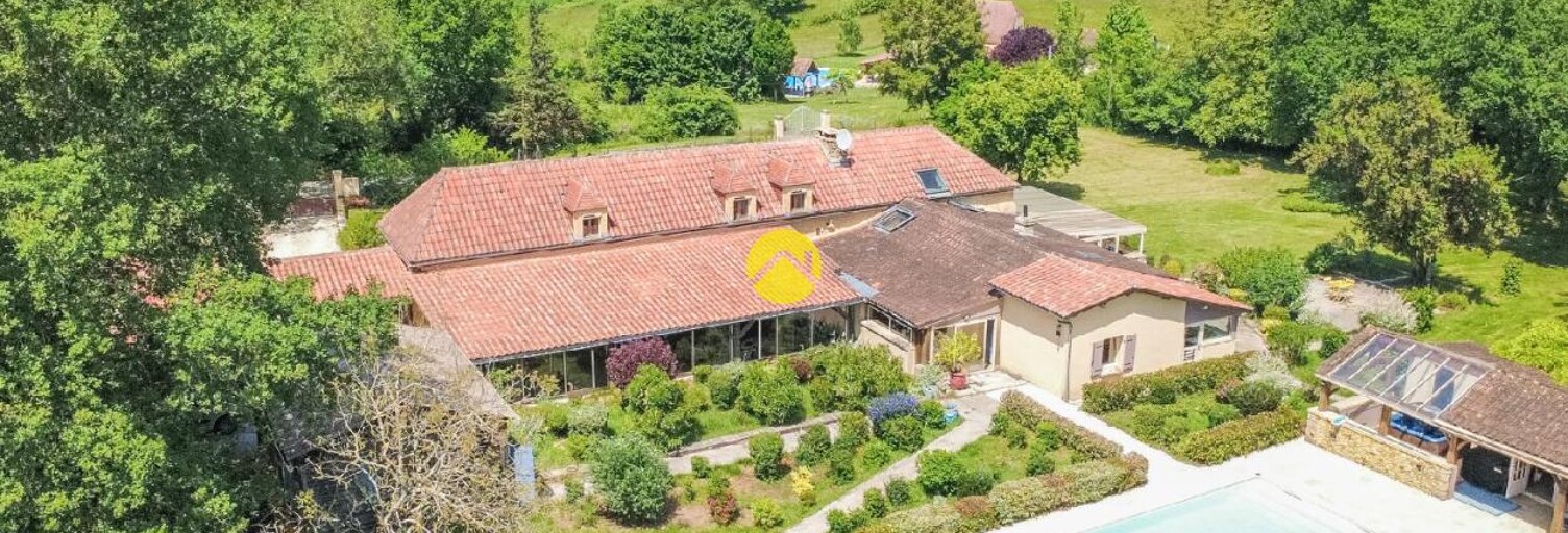 Maison 11 Pièces 395 m² à vendre à Saint-Chamassy (24260)