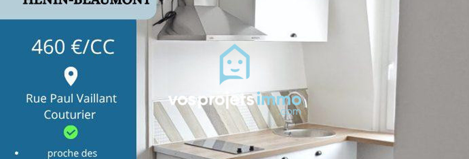 Appartement 1 Pièce 15 m² à louer à Hénin-Beaumont (62110)