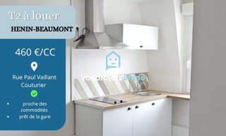 Appartement 1 Pièce 15 m² à louer à Hénin-Beaumont (62110)