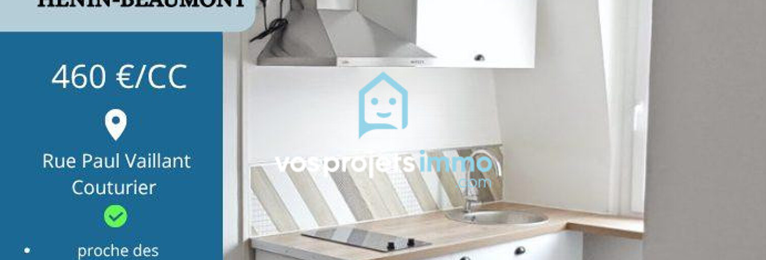 Appartement 1 Pièce 15 m² à louer à Hénin-Beaumont (62110)