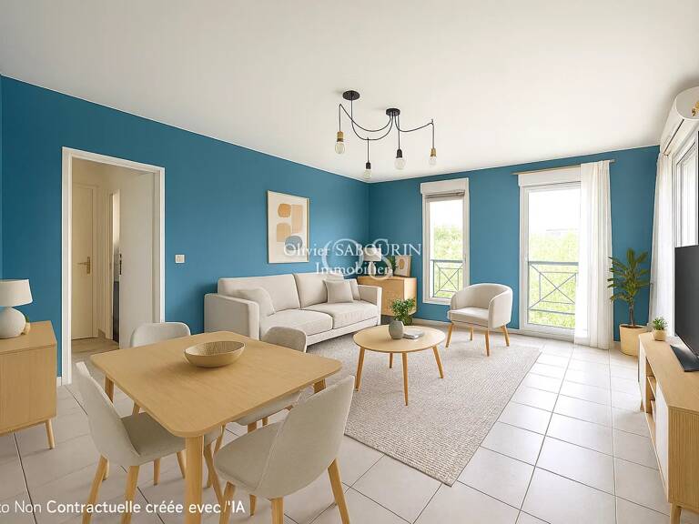 Grand T2 de 51 m² avec terrasse et parking – Résidence sécurisée — photo 1