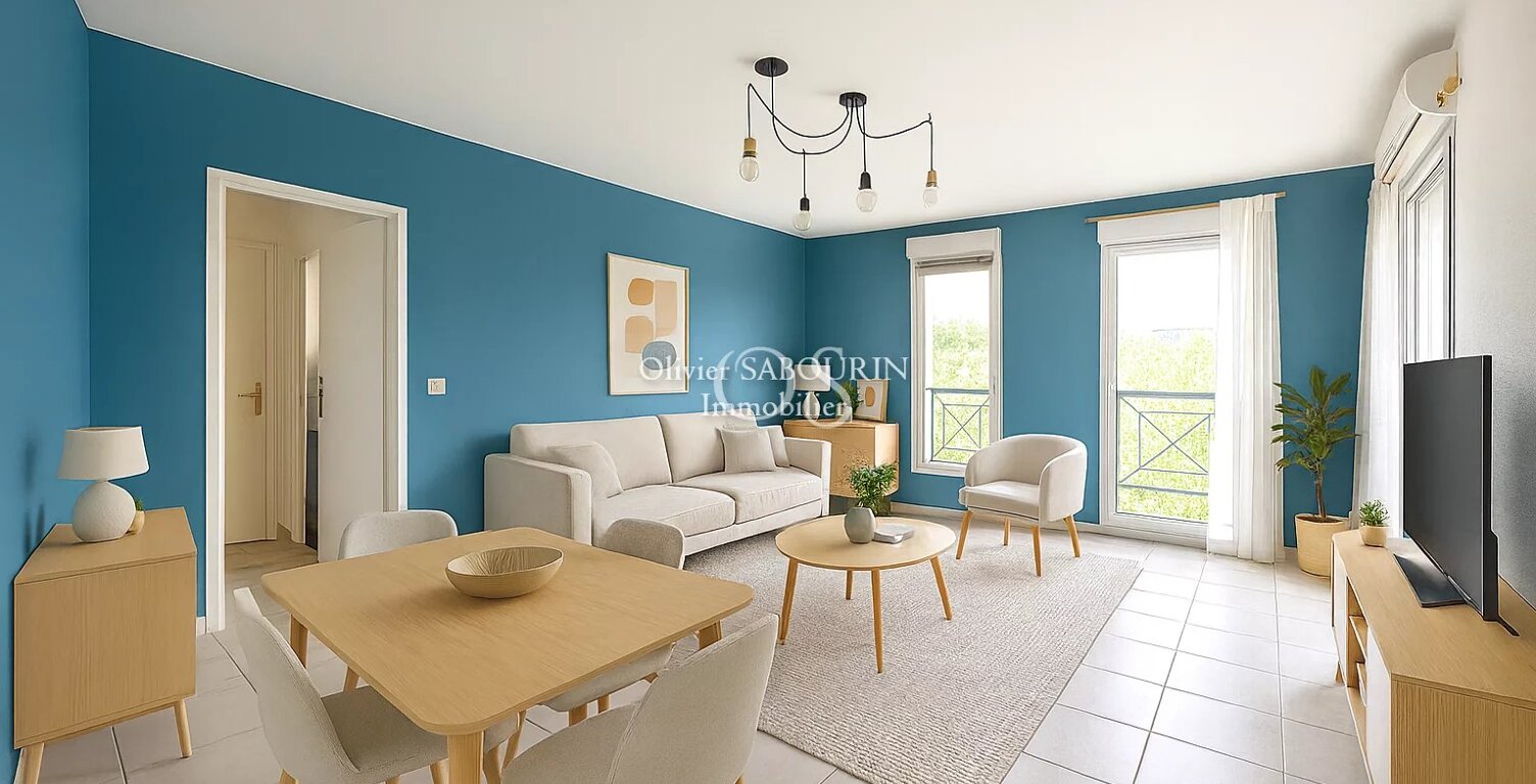 Grand T2 de 51 m² avec terrasse et parking – Résidence sécurisée — photo 1