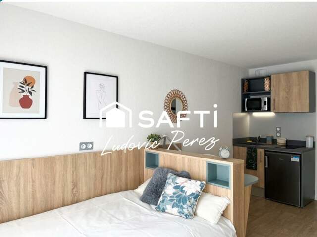 Investissement LMNP : studio loué + gestion pro — photo du bien