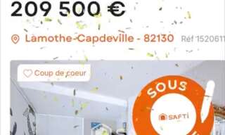 Maison 4 Pièces 111 m² à vendre à Lamothe-Capdeville (82130)