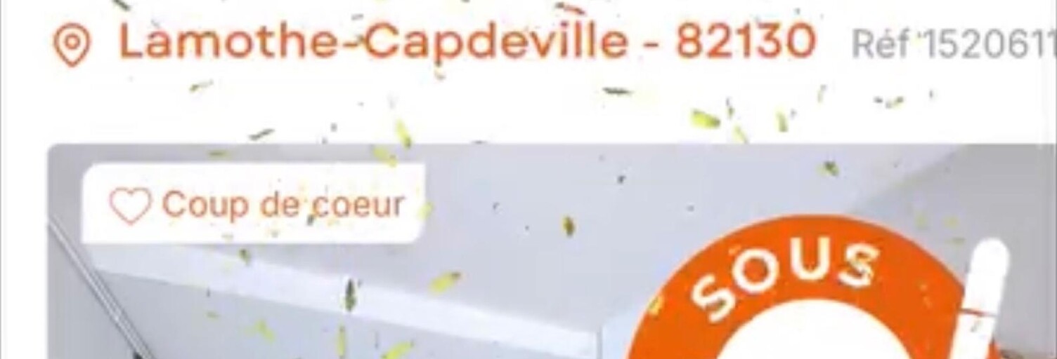 Maison 4 Pièces 111 m² à vendre à Lamothe-Capdeville (82130)