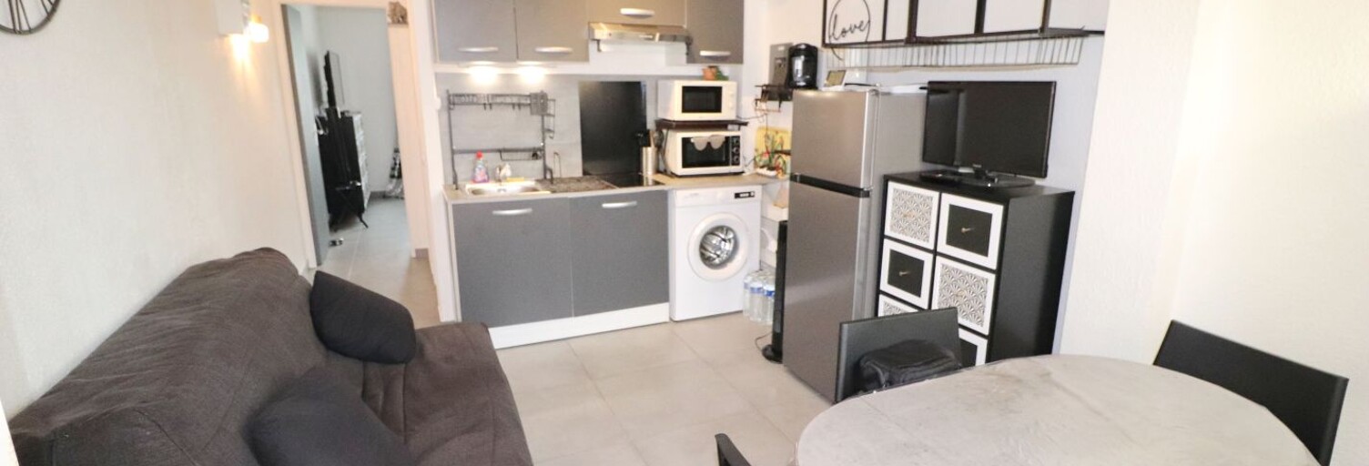 Appartement 2 Pièces 27 m² à vendre à Le Barcarès (66420)