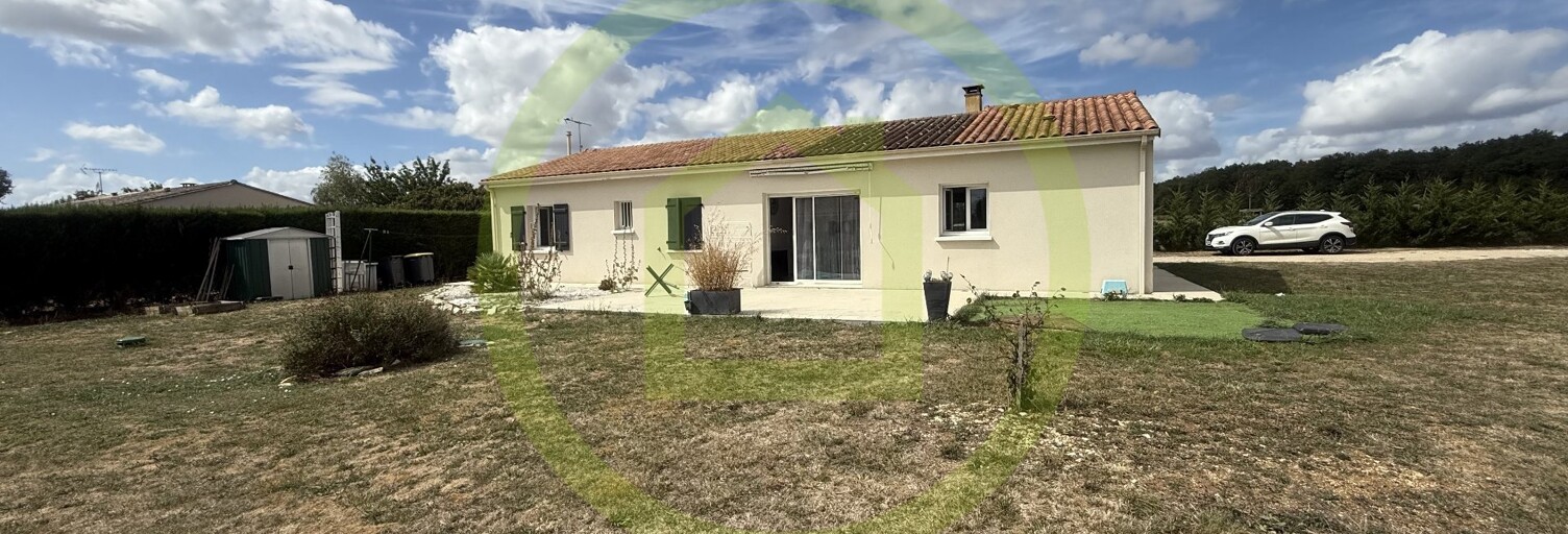 Maison 5 Pièces 106 m² à vendre à Aussac-Vadalle (16560)