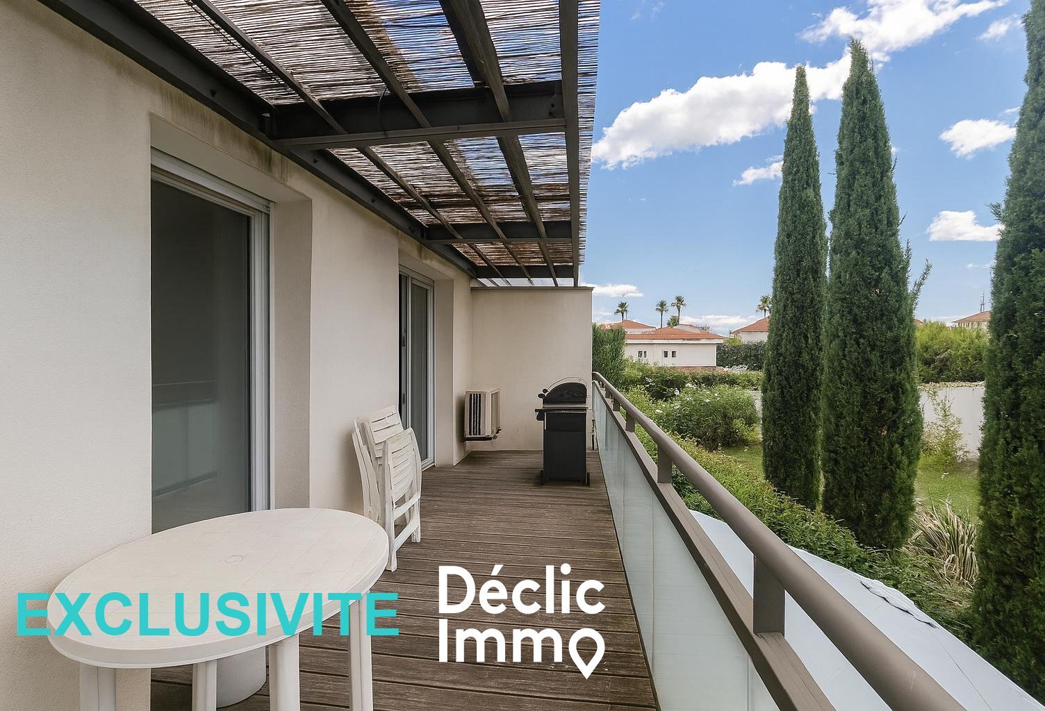  Appartement T2 avec terrasse, parking et locataire en place  Investissement sécurisé — photo 1