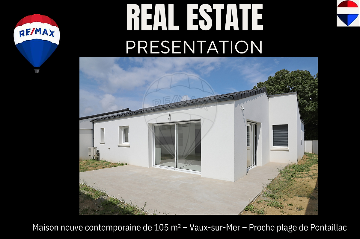 Villa / Maison  T4 à vendre Vaux-sur-Mer 17640