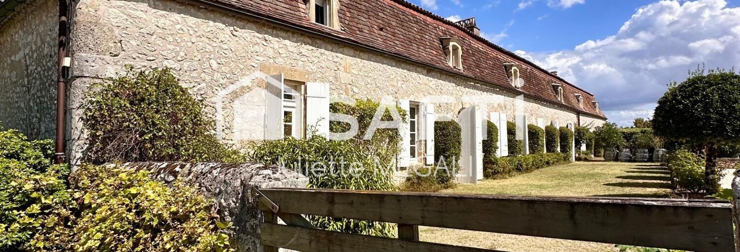 Maison 16 Pièces 550 m² à vendre à Montcaret (24230)