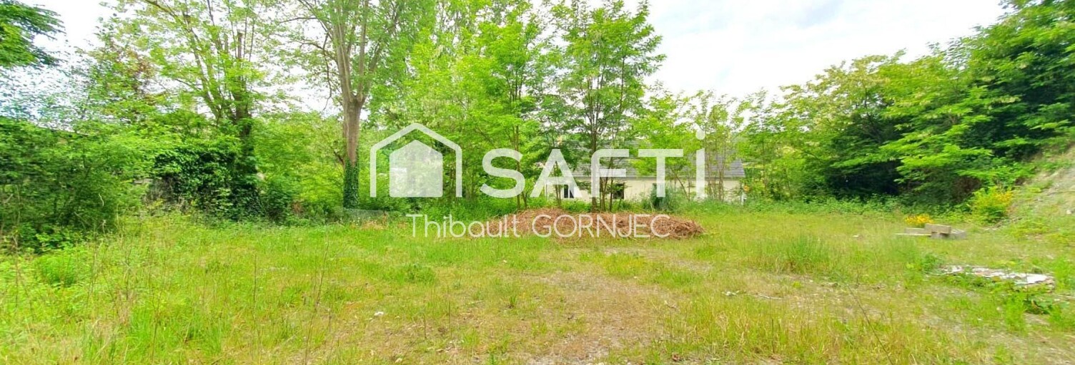 Terrain  1000 m² à vendre à Nemours (77140)