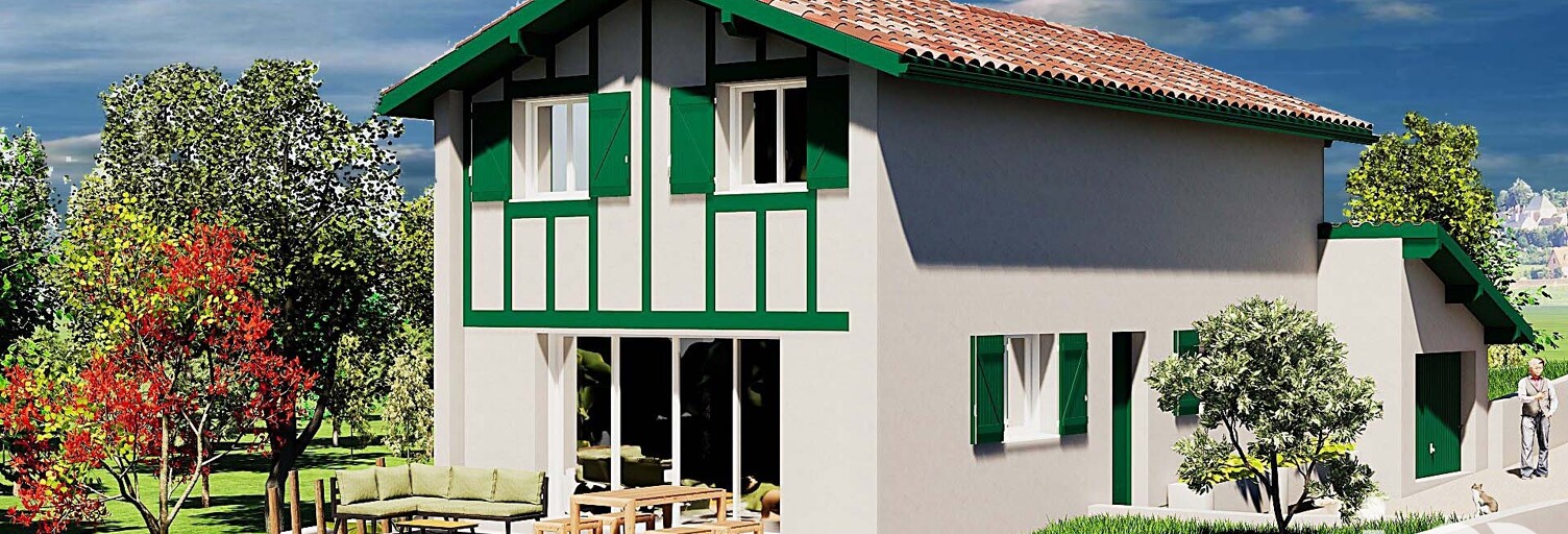 Terrain  1280 m² à vendre à Briscous (64240)