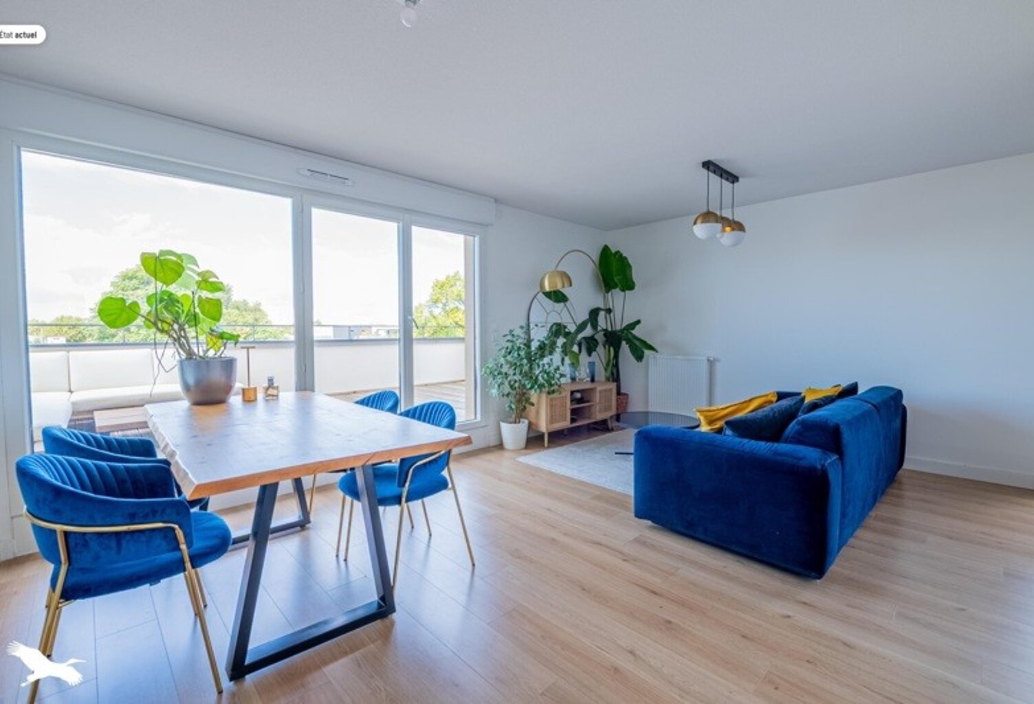 Duplex de 4 pièces principales — photo 1