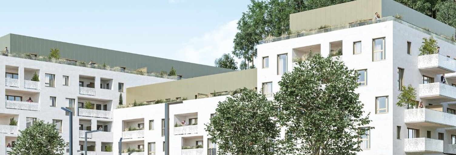 Appartement neuf T2, T3 Pièce 40 à 67 m² à vendre à Lormont (33310)