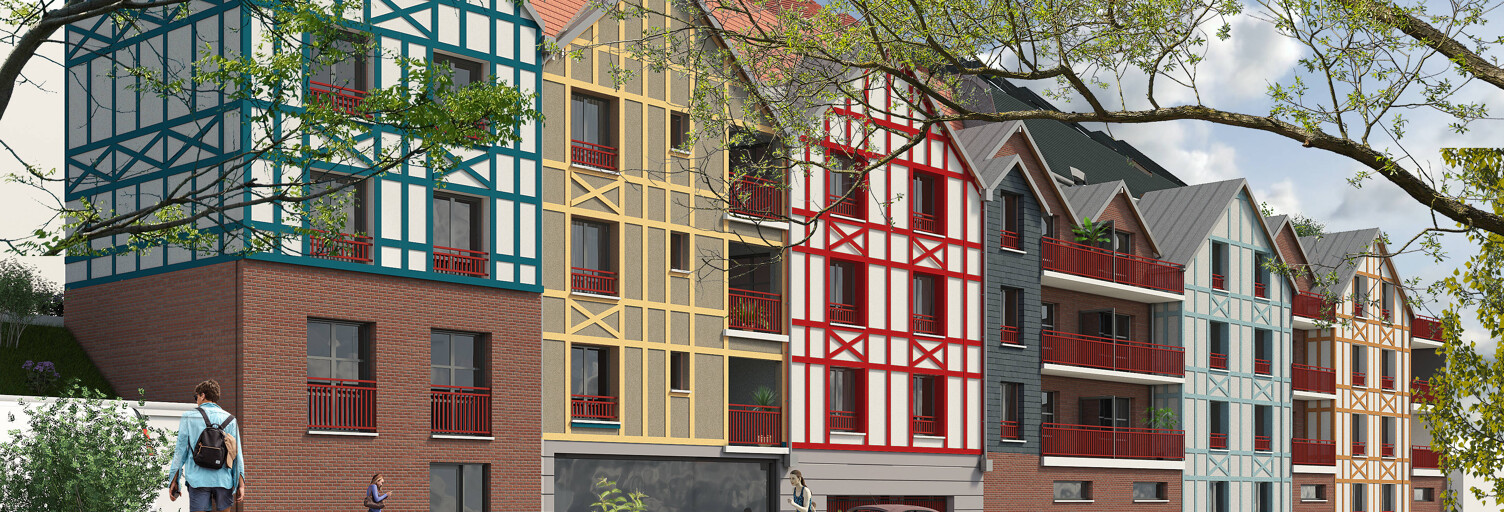 Appartement neuf T1, T2, T3, T4 Pièce 25 à 75 m² à vendre à Honfleur (14600)