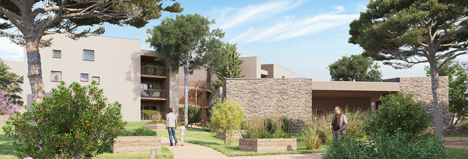 Appartement neuf T2, T3 Pièce 40 à 60 m² à vendre à Sérignan (34410)