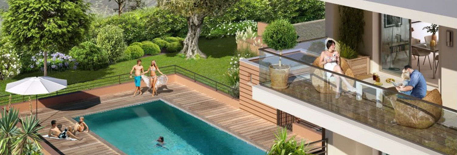 Appartement neuf T2, T3, T4 Pièce 40 à 75 m² à vendre à Le Cannet (06110)
