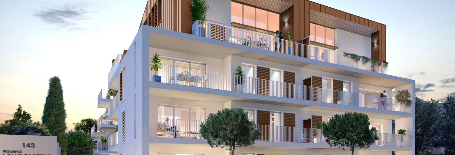 Appartement neuf T2, T3, T4 Pièce 45 à 110 m² à vendre à Marseille 10 (13010)