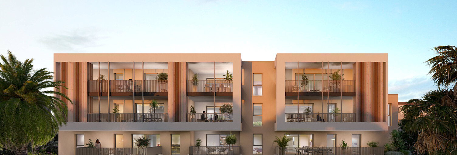 Appartement neuf T2, T3, T4 Pièce 44 à 101 m² à vendre à Sète (34200)