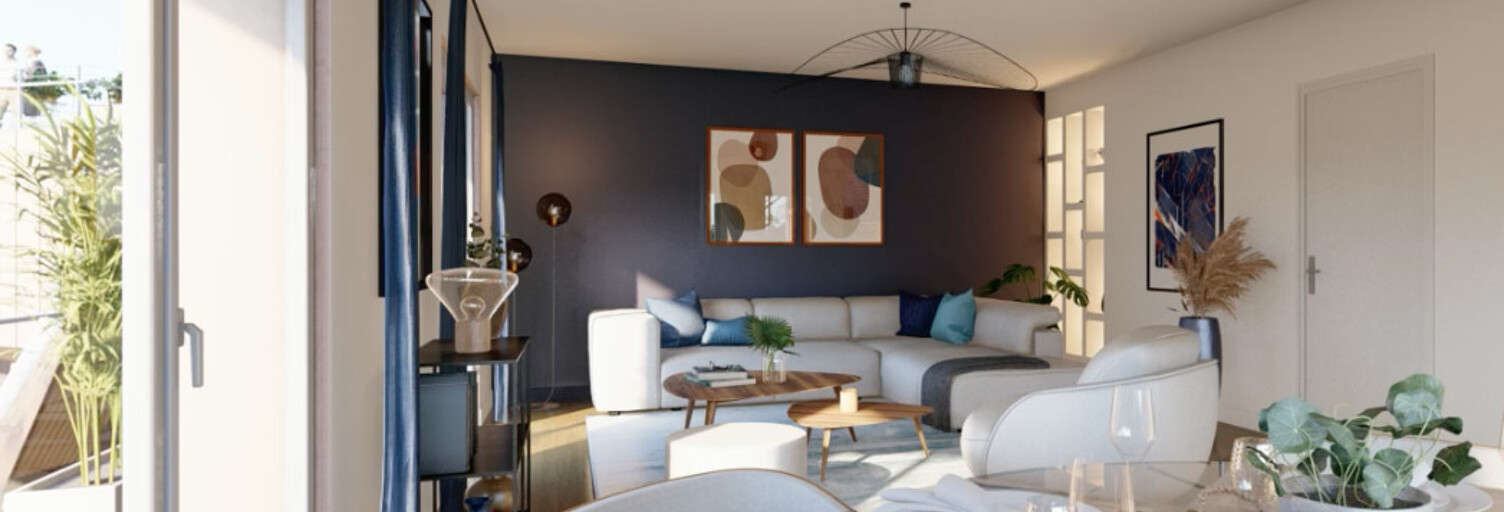 Appartement neuf T2, T3, T4, T5 Pièce 40 à 90 m² à vendre à Caen (14000)