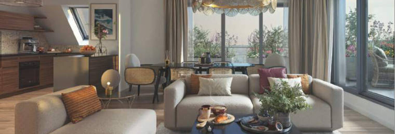 Appartement neuf T1, T2, T3, T4, T5 Pièce 30 à 118 m² à vendre à Bihorel (76420)