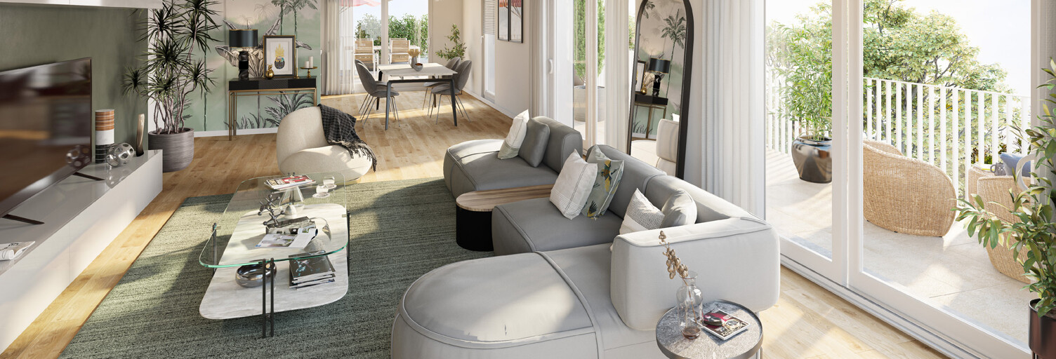 Appartement 2 Pièces 45 m² à vendre à Croix (59170)