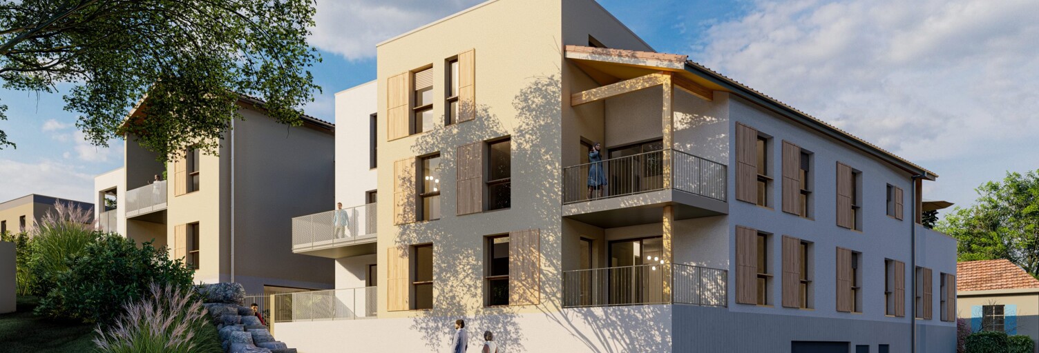 Appartement neuf T3, T4 Pièce 60 à 89 m² à vendre à Marcilly-d'Azergues (69380)